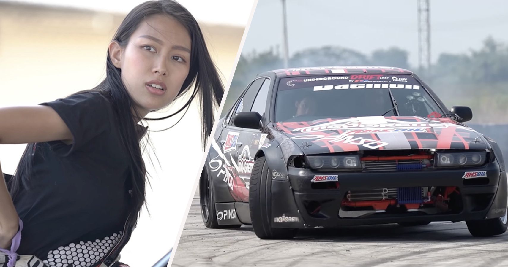 Ride Along With This Bangkok Model Turned Pro Drifter In Her 2JZ-Swapped Nissan