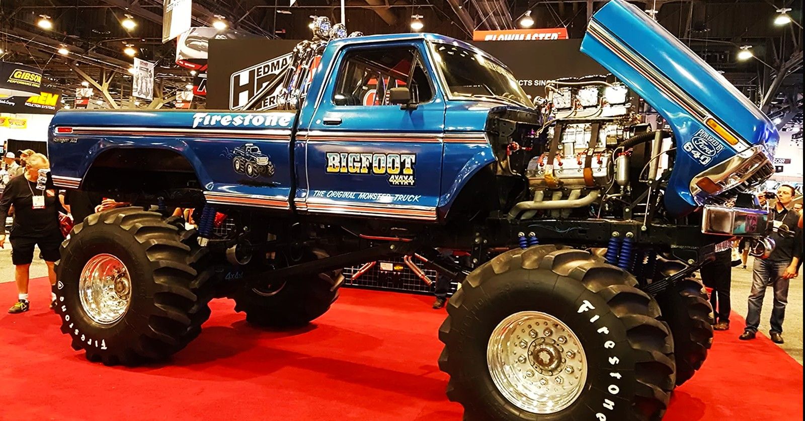 Bigfoot is real! Driving the original monster truck