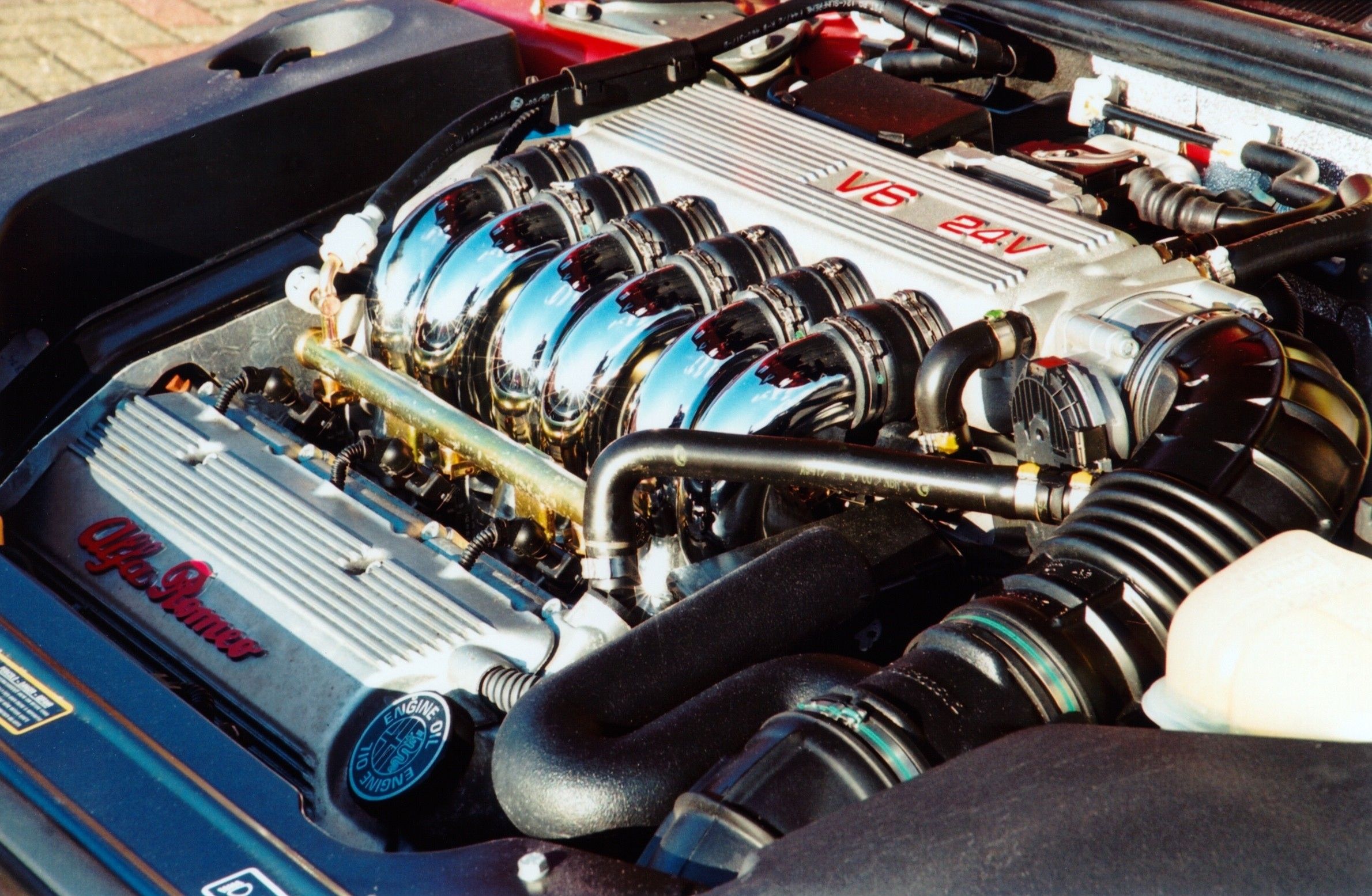 Alfa Romeo Busso 24-valve V6 engine