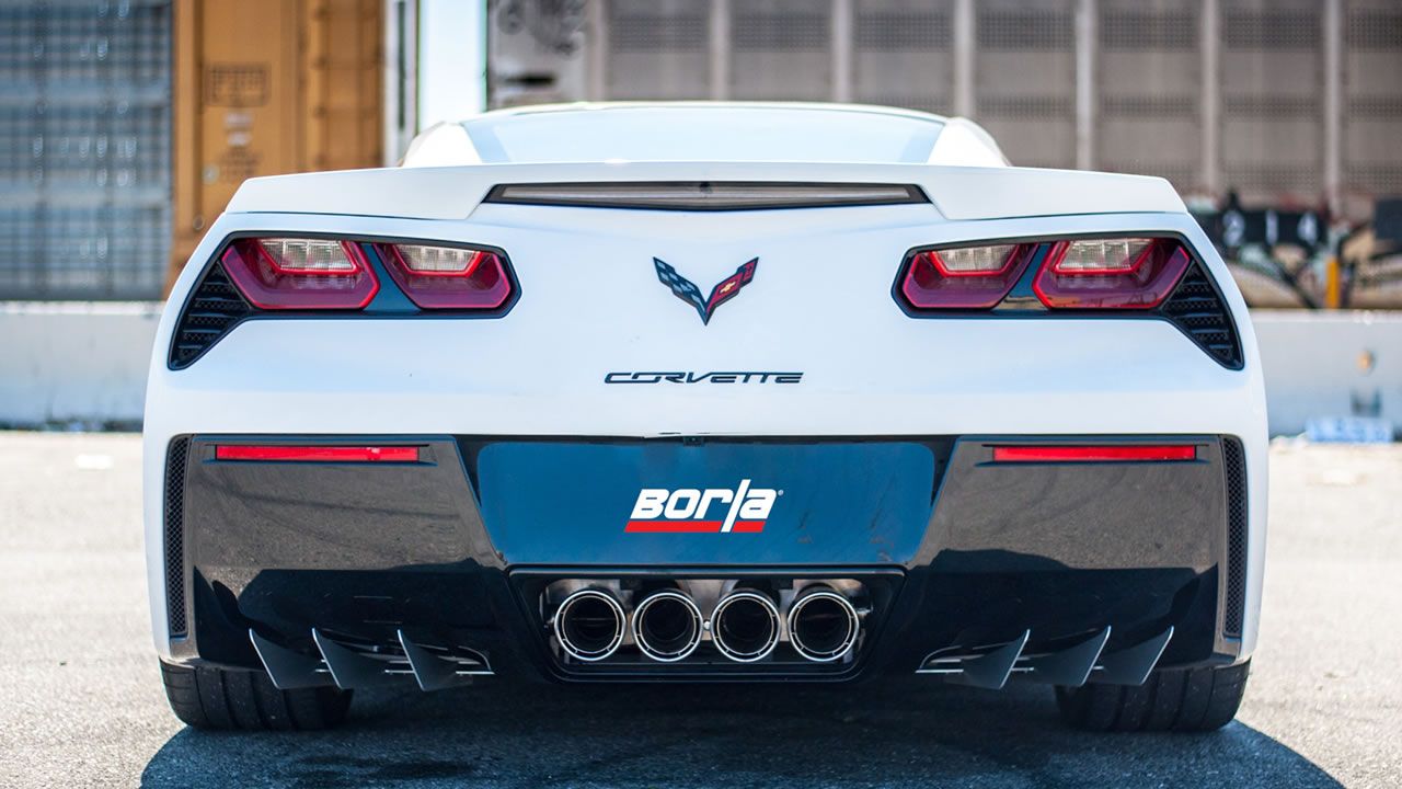 Corvette C7 with a Borla exhaust
