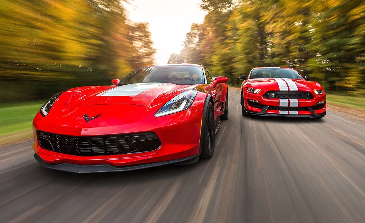 Corvette C7 and Shelby GT350R