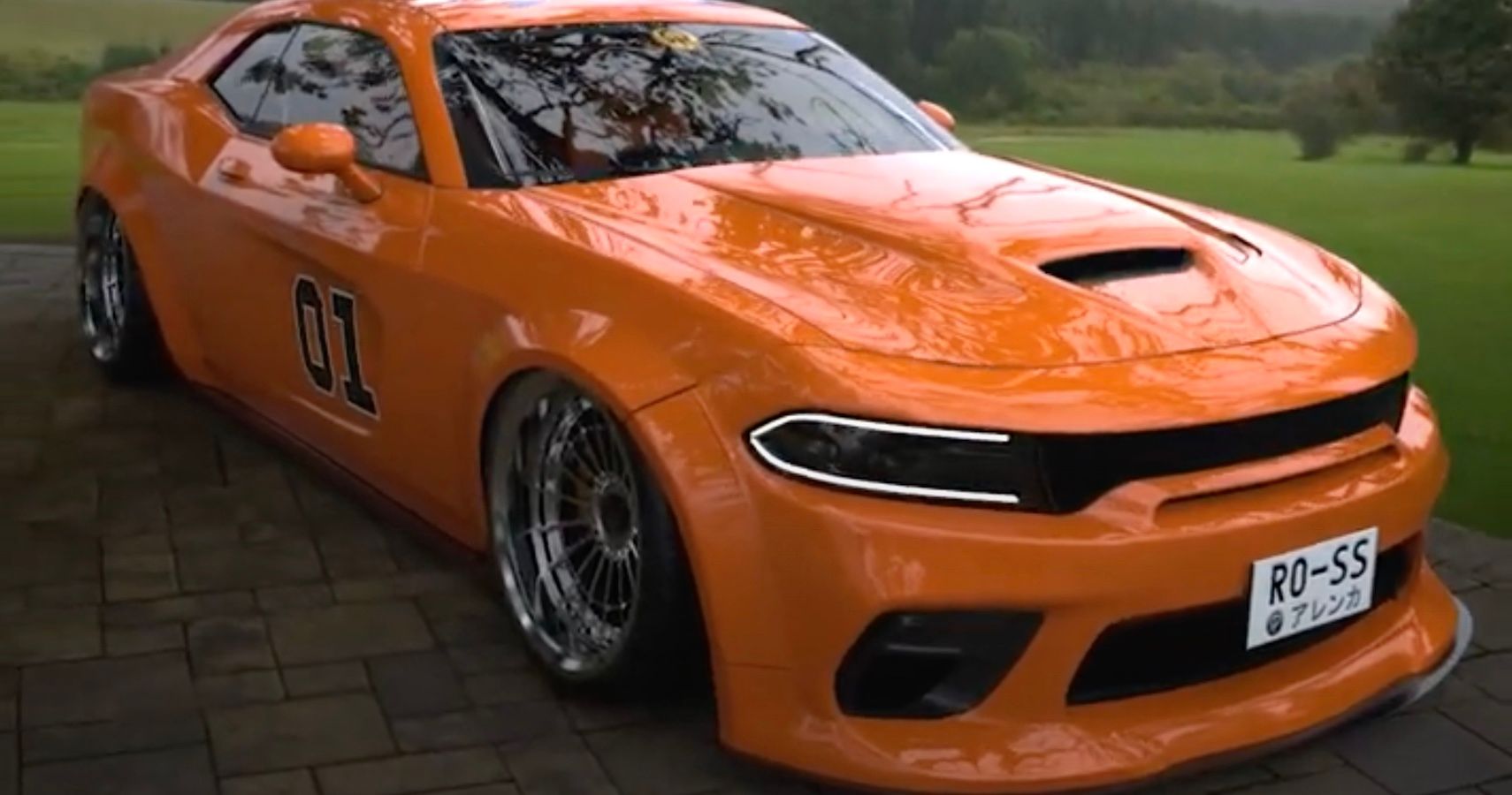 Dodge Charger Hellcat Coupe Pays Tribute To The Dukes Of Hazzard's General  Lee – classic