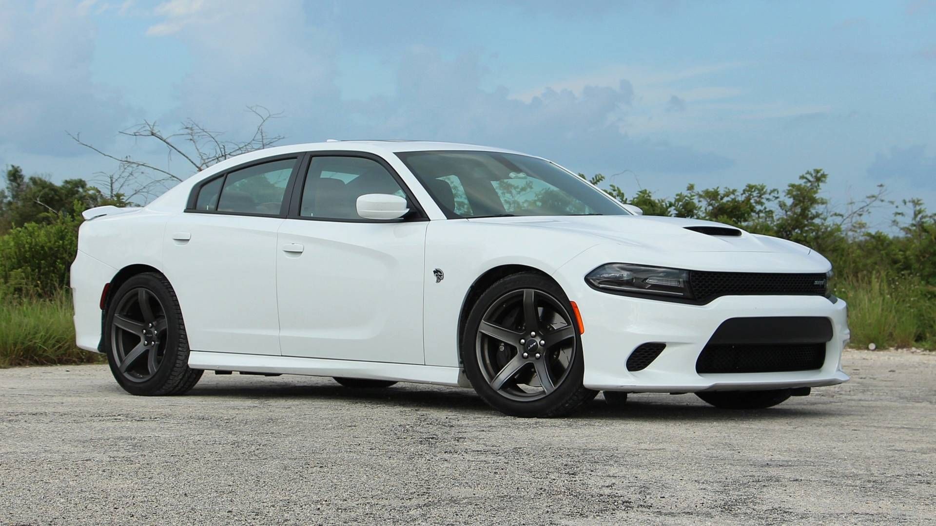 Dodge Charger Hellcat parked outside