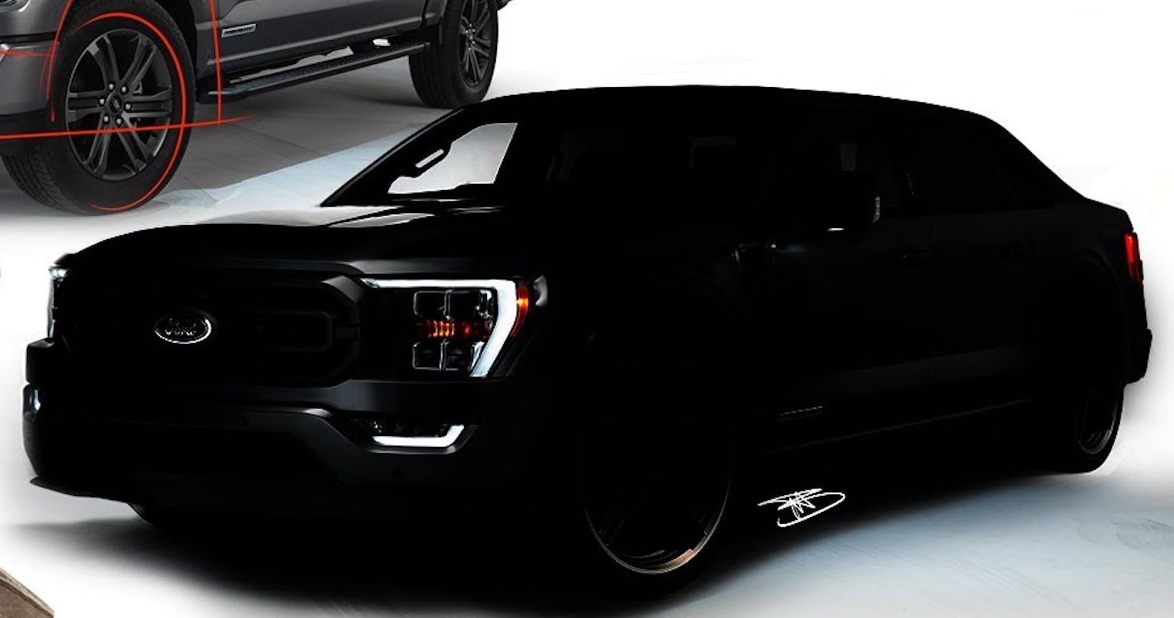 Ford F-150 Fully Redesigned Into A Sedan Is Barely Recognizable But Also Kind Of Awesome