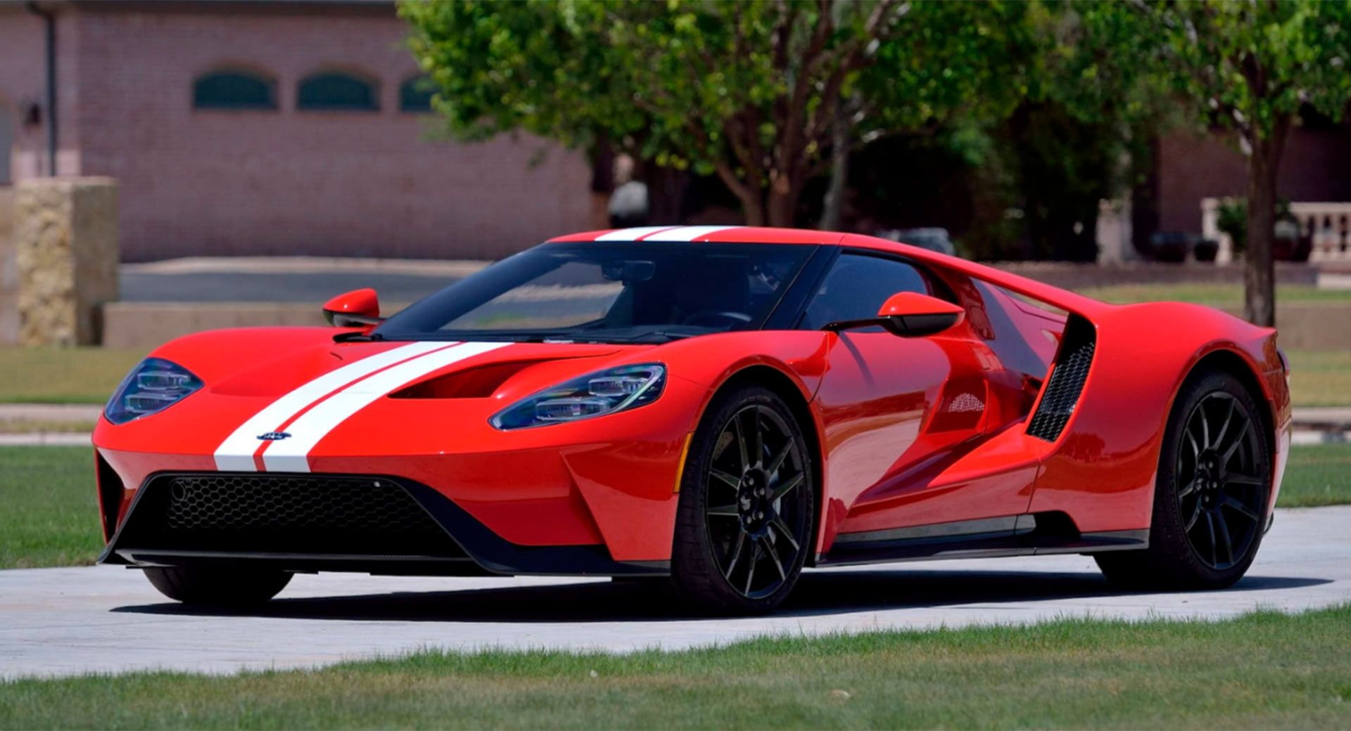 Ford GT on the road