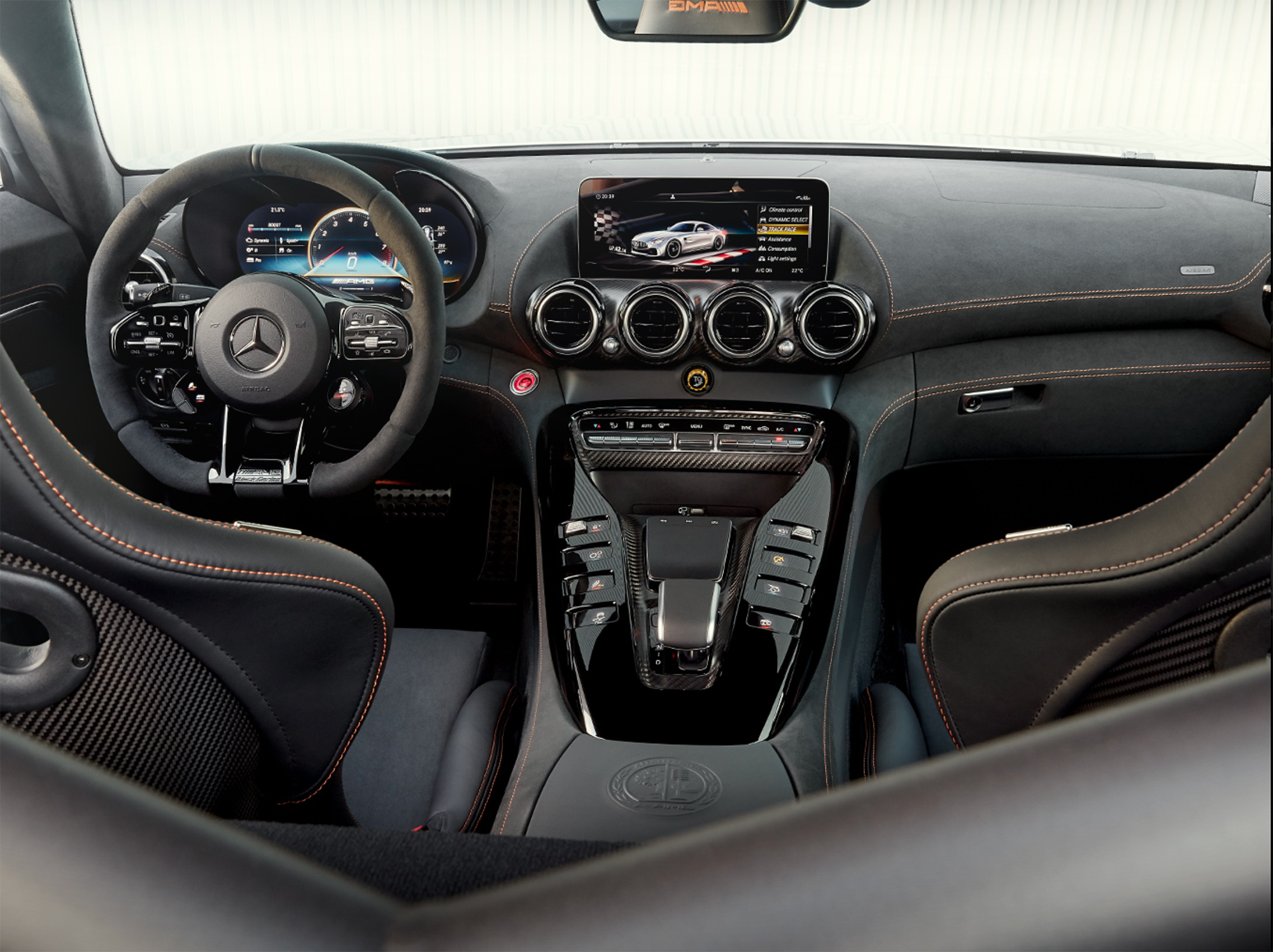 Mercedes AMG GT interior Black Series