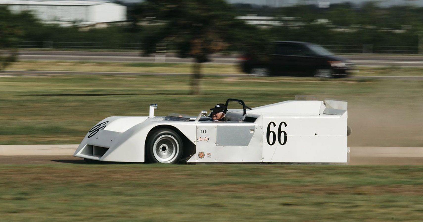 Jim Hall Finish Second In The Laguna SECA Raceway In 1961, Behind A Maserati Birdcage
