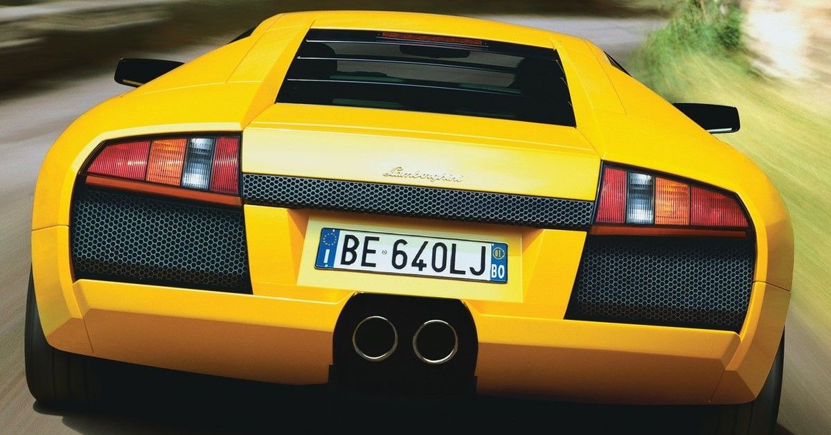 Lamborghini Murcielago rear view