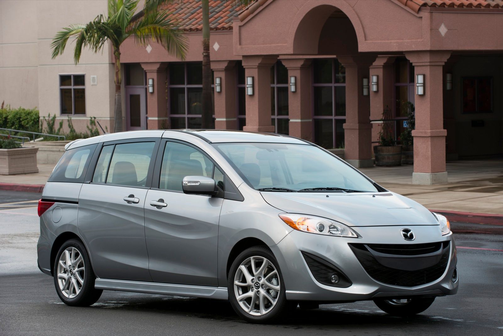 2013 Mazda5 on the road