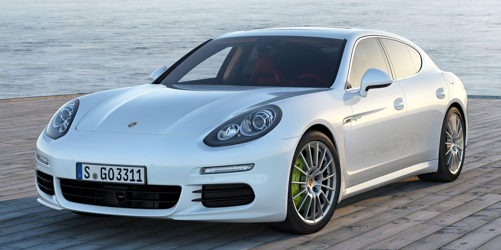 The front of the first gen Panamera