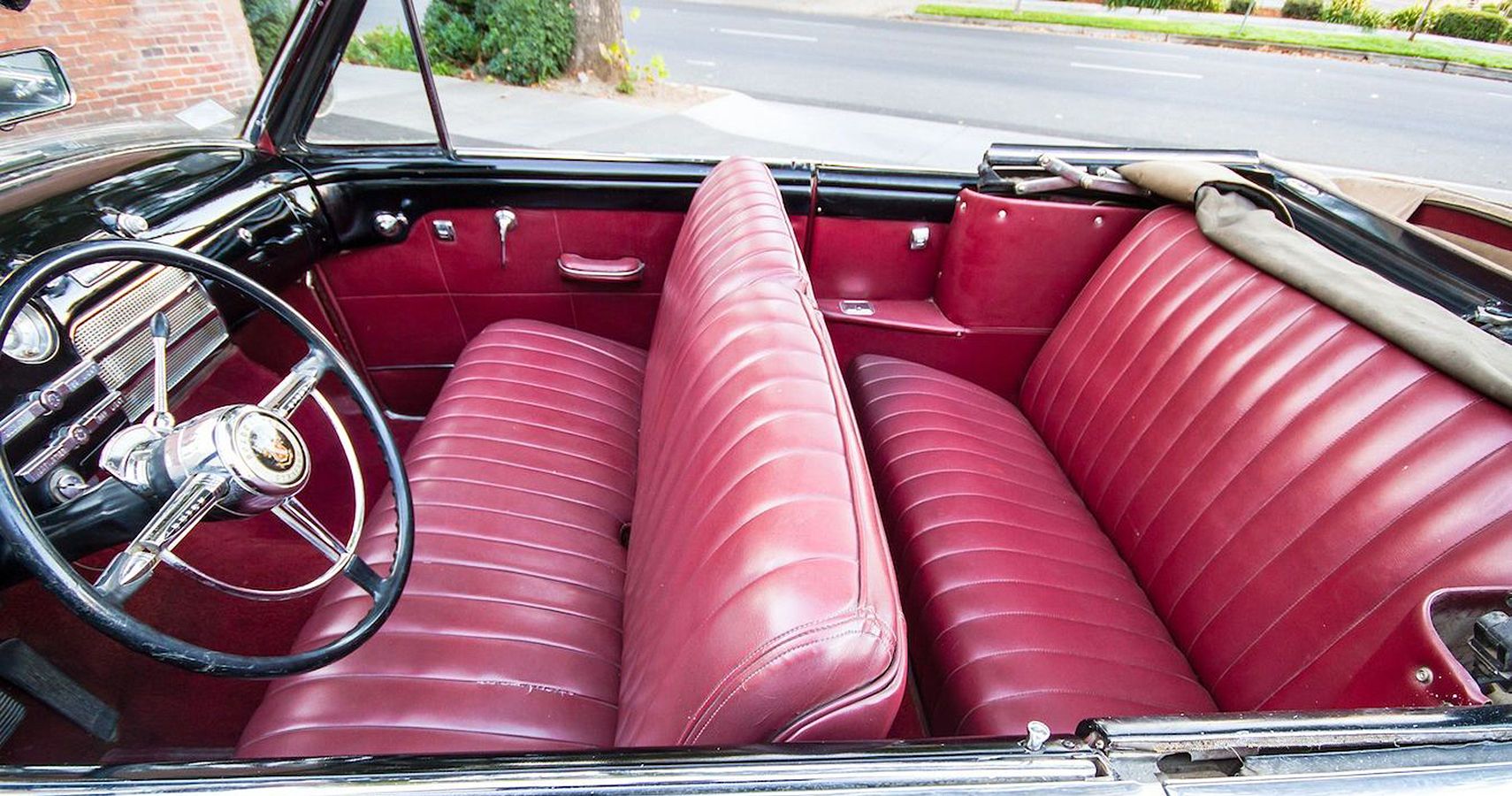 A Gorgeous Sequoia Cream Rain Man's 1949 Buick Roadmaster Bearing Red Leather Insides, Clearly, There Was One Thing Other Than The Charming Tom Cruise