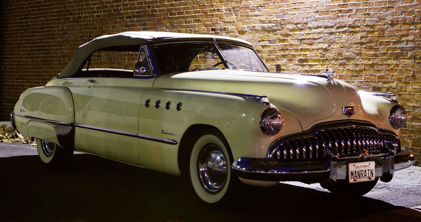 The Roadmaster Got It's First Extensive Post-War Restyling In 1949, With A Curved Windshield, And An Even More Iconic Front Grille