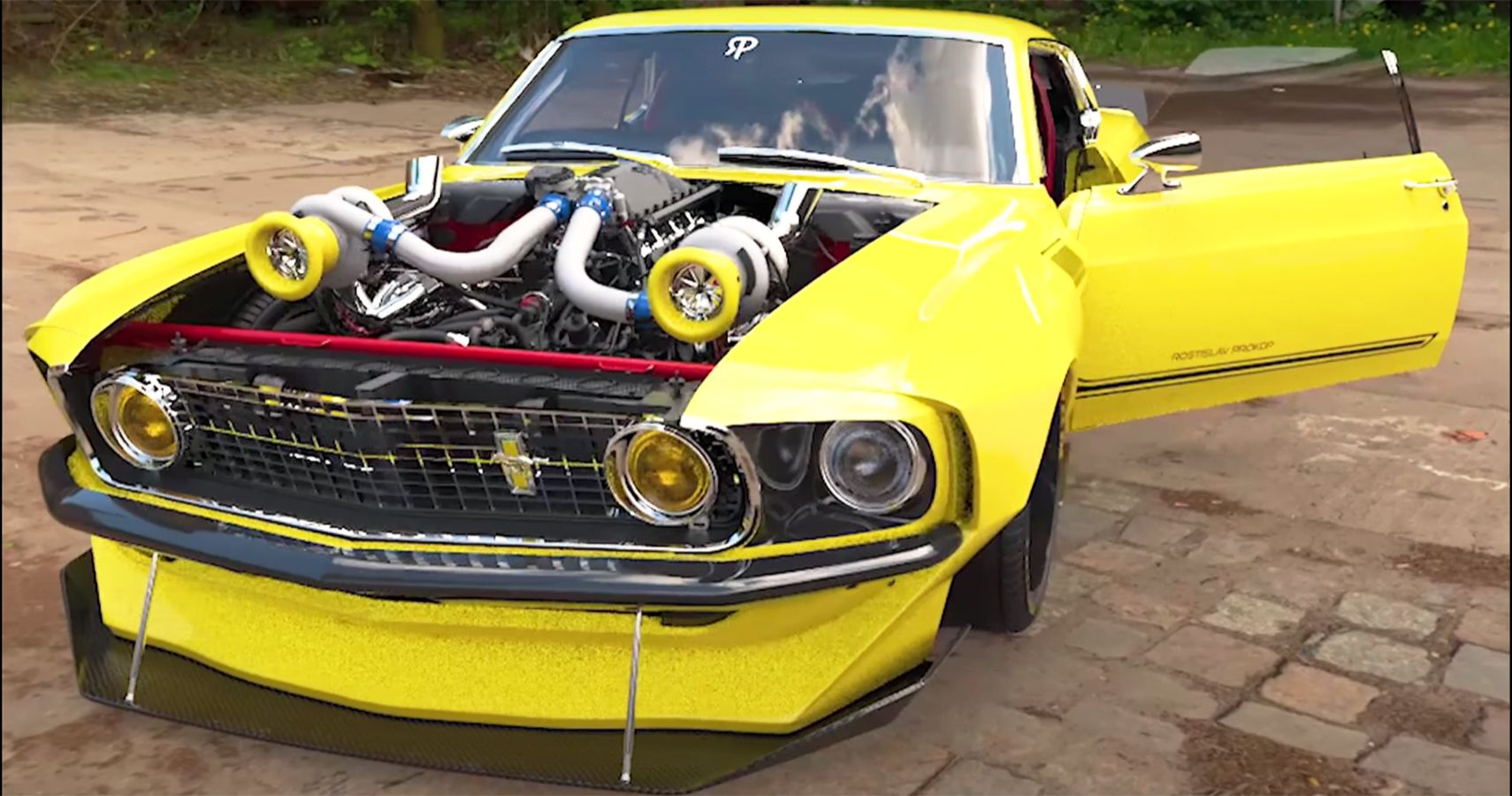 Boss 302 Mustang Rocking Twin Turbos Makes A Nice Guttural Rumble