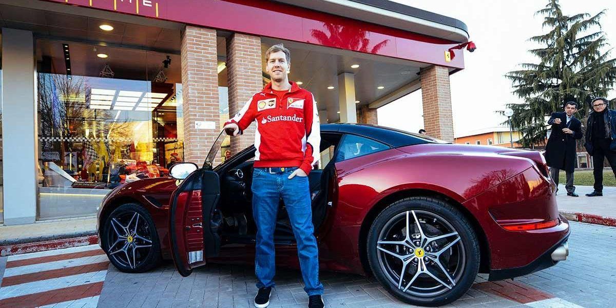 Sebastian Vettel’s Ferrari California T