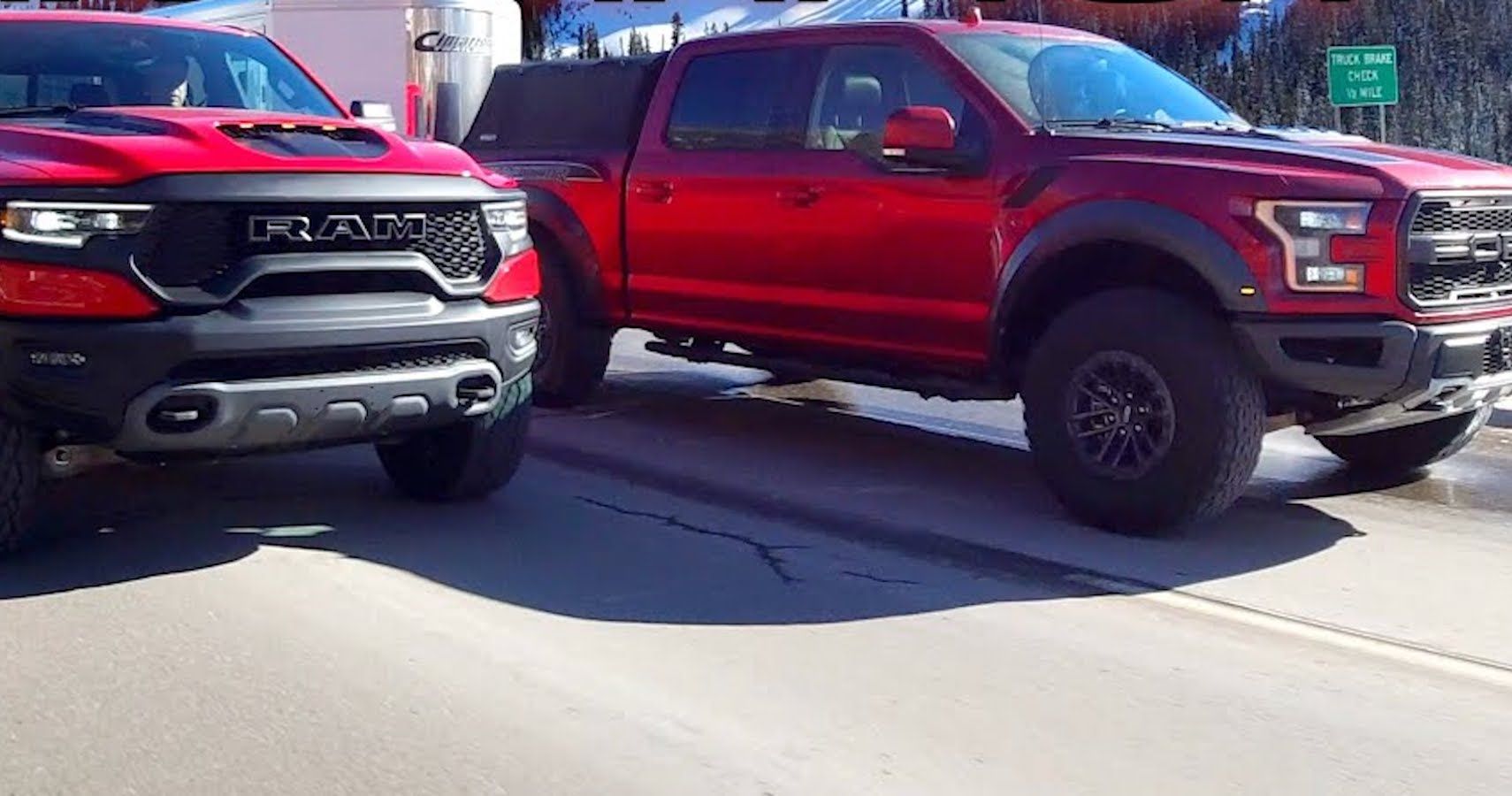 TRX Vs Raptor: World’s Toughest Tow-Off Reveals Each Pickup’s Strengths