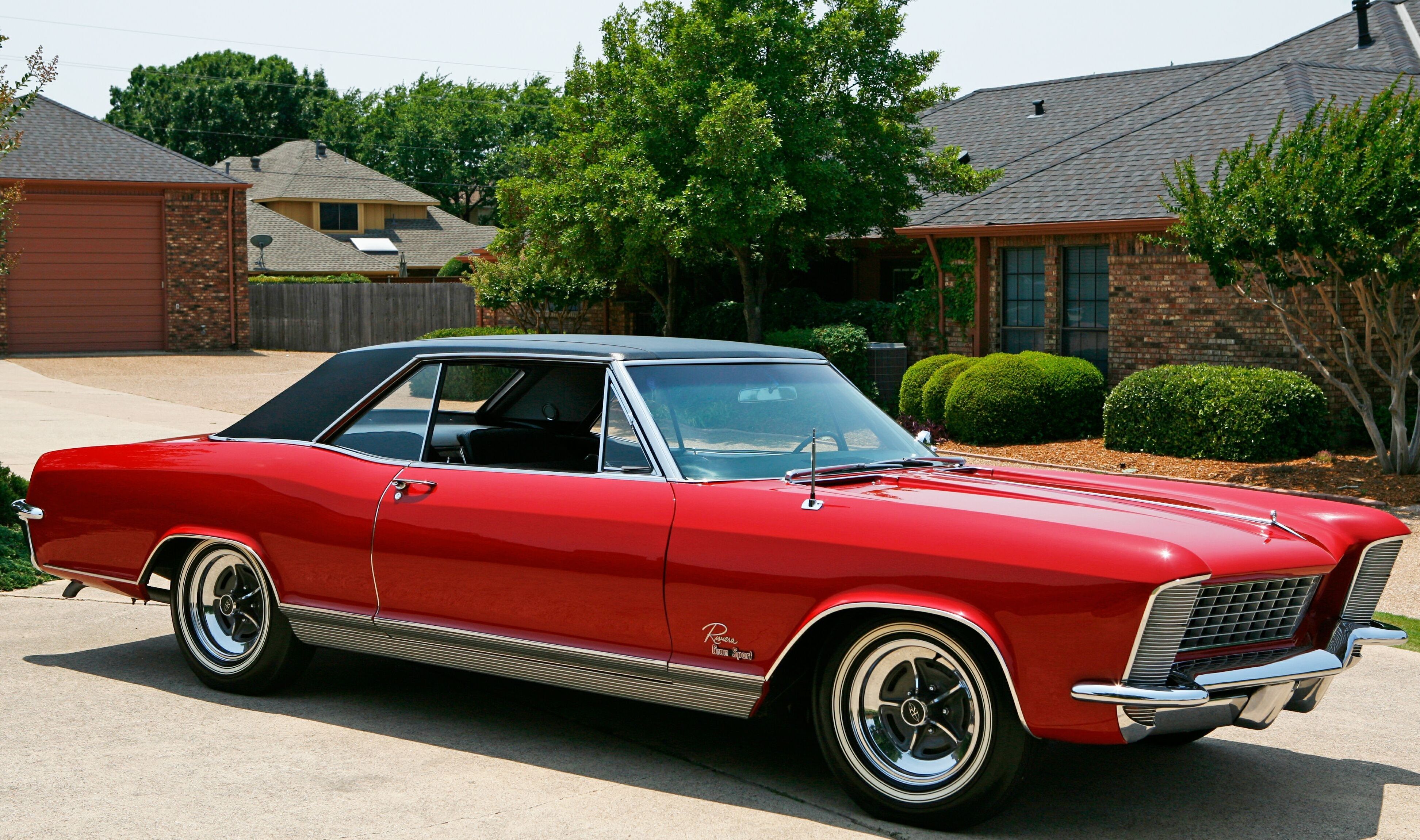 Red 1965 Buick Riviera