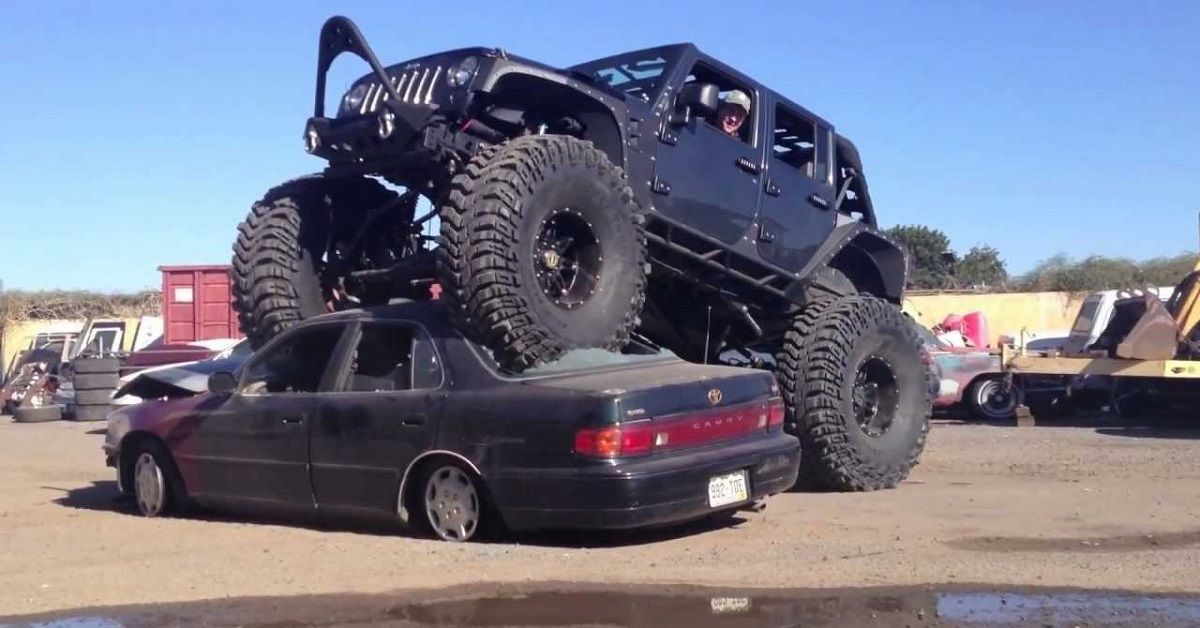 This Is The Most Ridiculously Lifted Jeep We Have Ever Seen