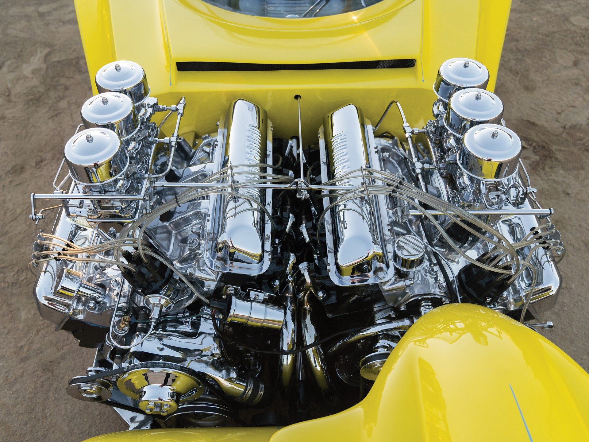 donated Ford Thunderbird 390-cubic-inch V8s