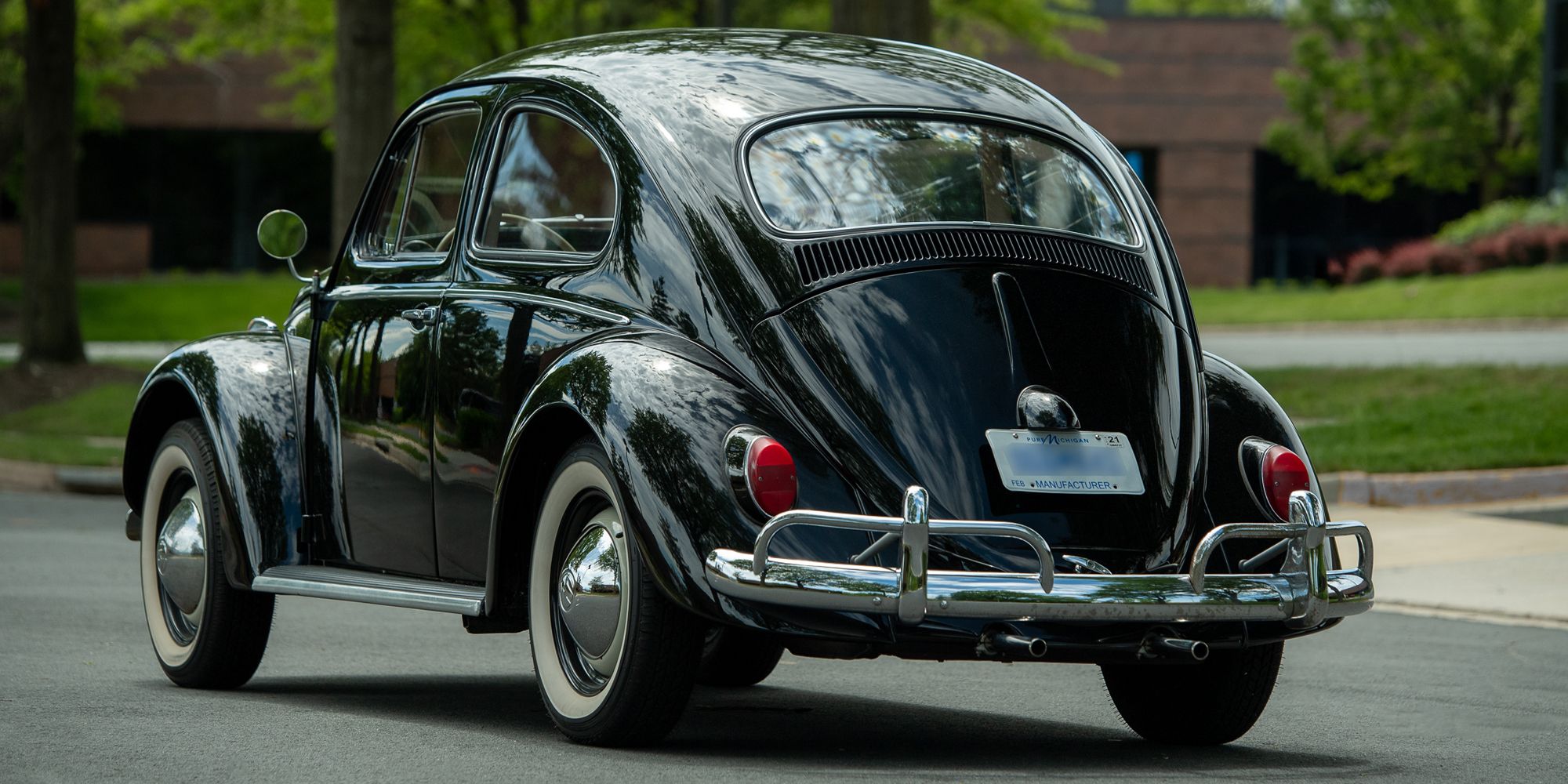 The rear of the Beetle