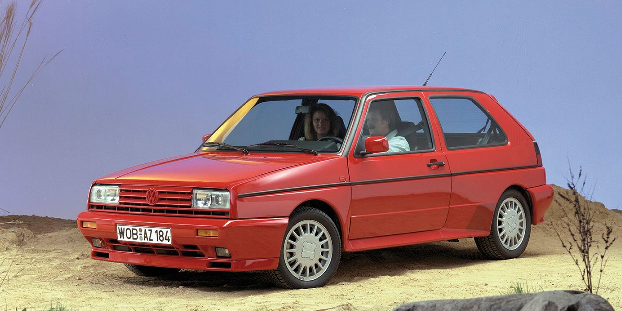 The Golf G60 Rallye in red
