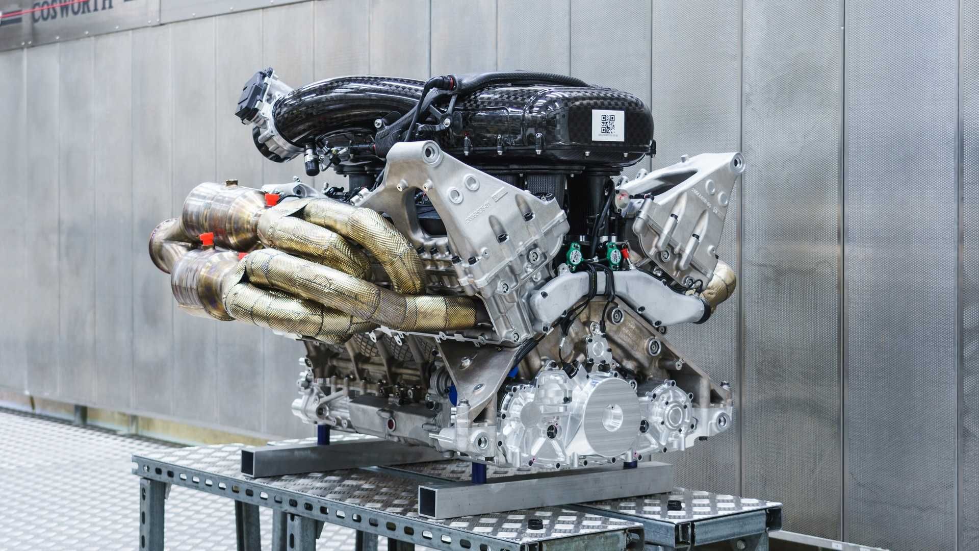 Aston Martin Valkryie V12 Cosworth Engine