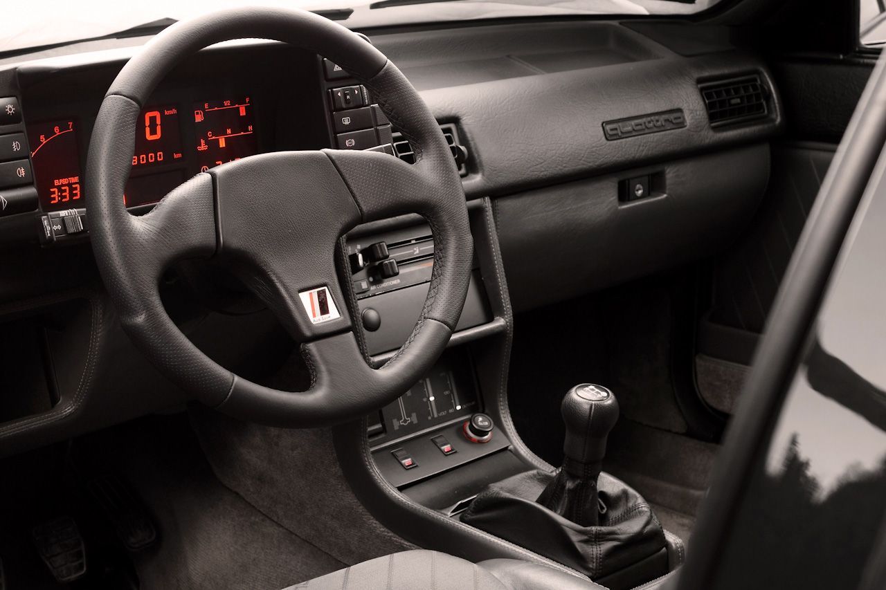 Audi Quattro Interior