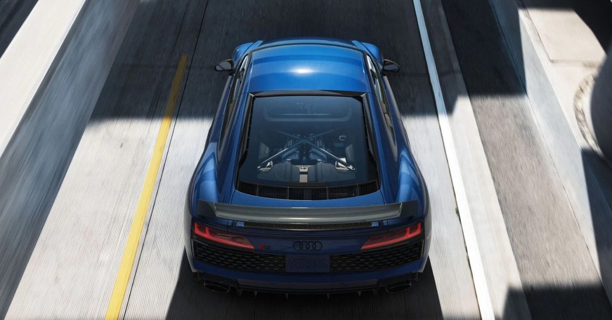 2021 Audi R8's heart sits in a glass casing