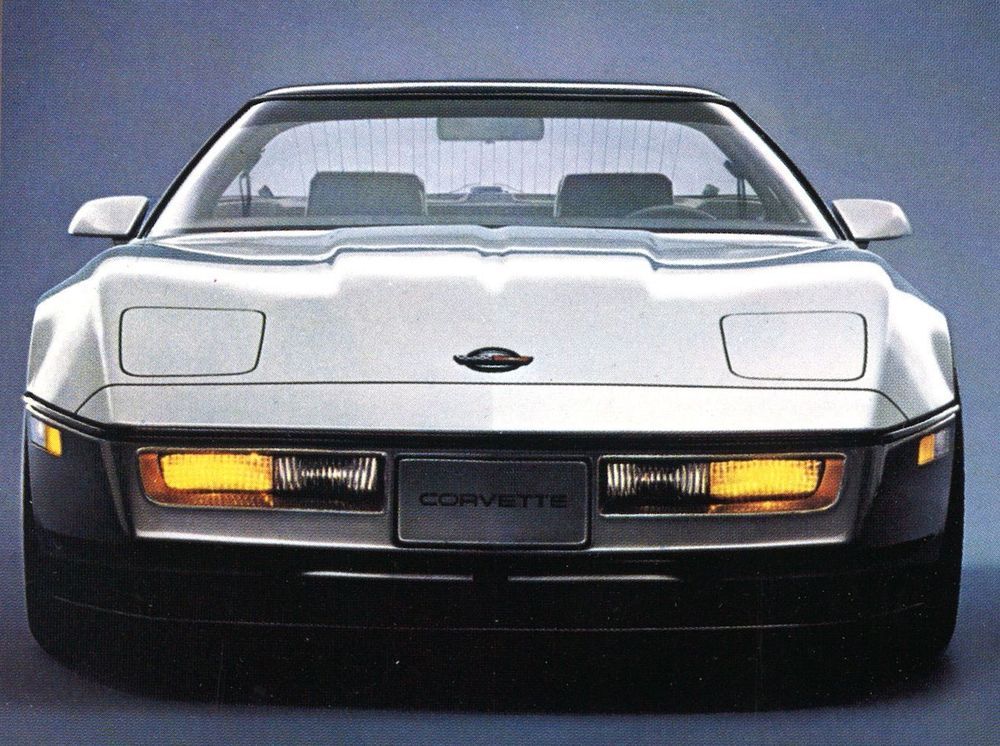Front view 1984 Chevy Corvette C4