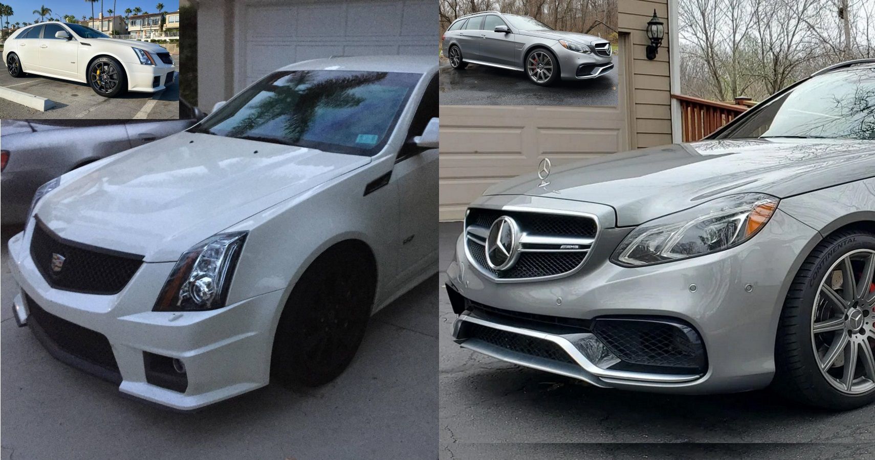 Auction Dilemma: Cadillac CTS-V Wagon Vs Mercedes AMG E63 Wagon