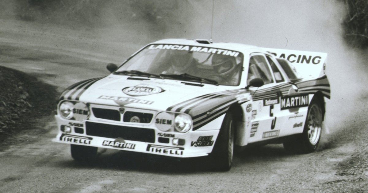 Lancia 037 Stradale had its roots in the notorious group b rallying