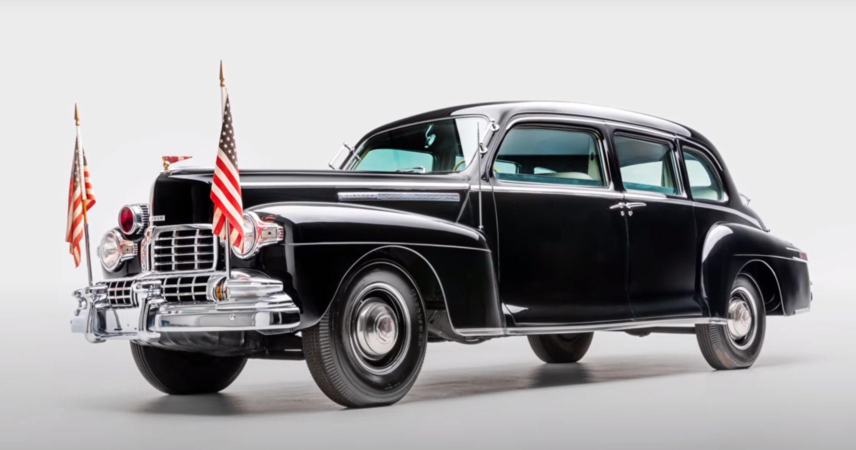 President Roosevelt's Armored Lincoln Gets In-Depth Look At