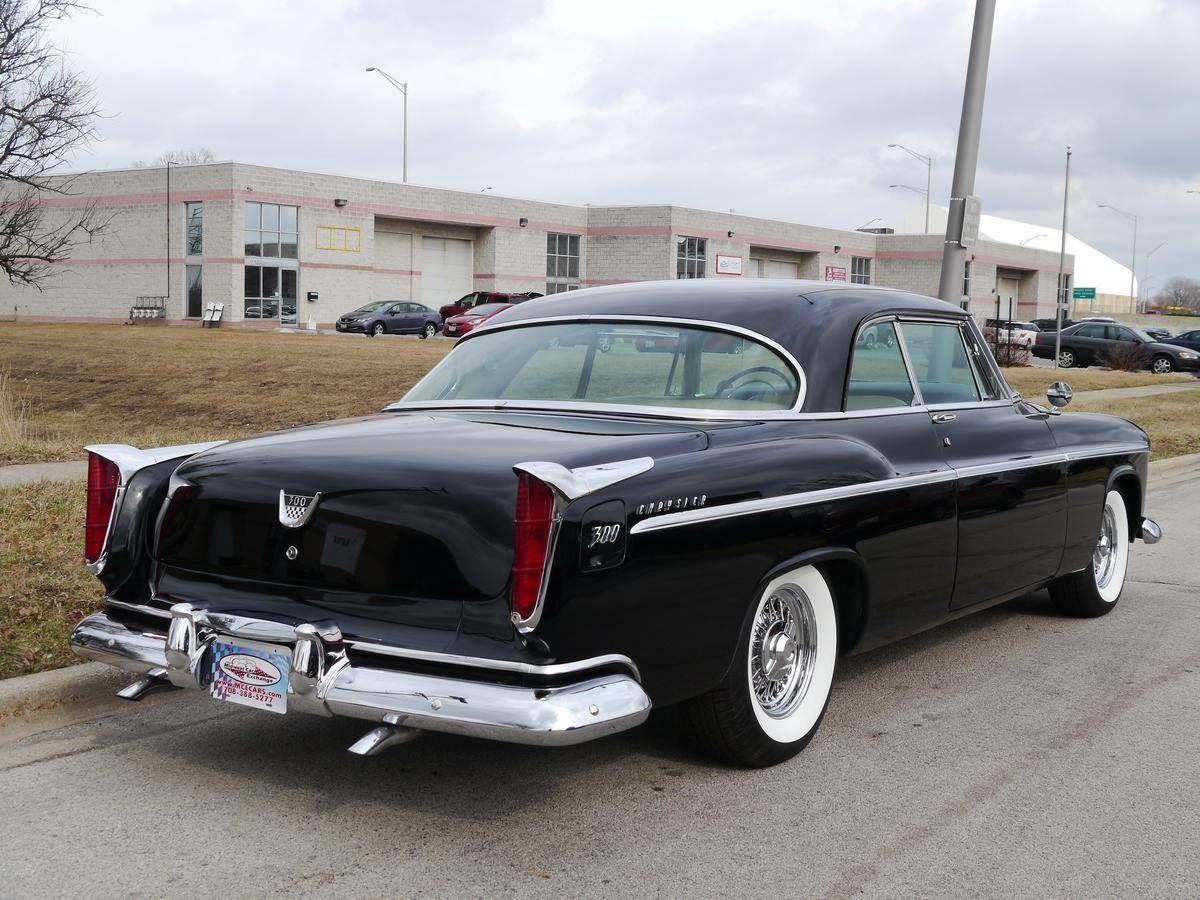 1955 Chrysler 300 parked outside