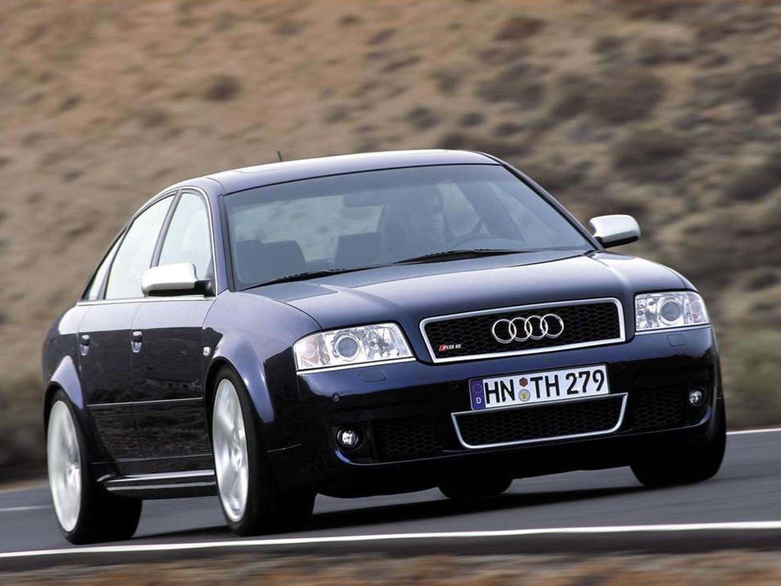 2003 Audi RS6 on the road