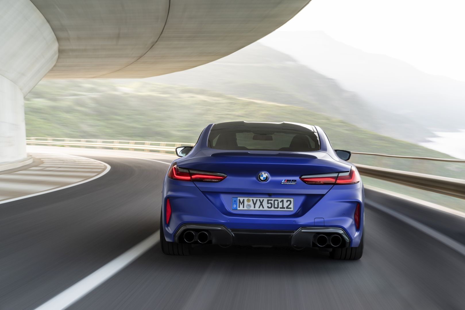 2019 F92 M8 Competition on the road