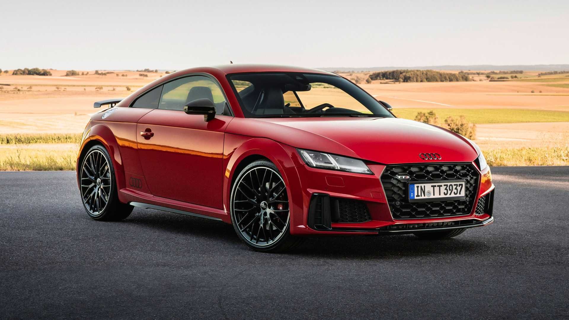 2021 Audi TT parked on the road