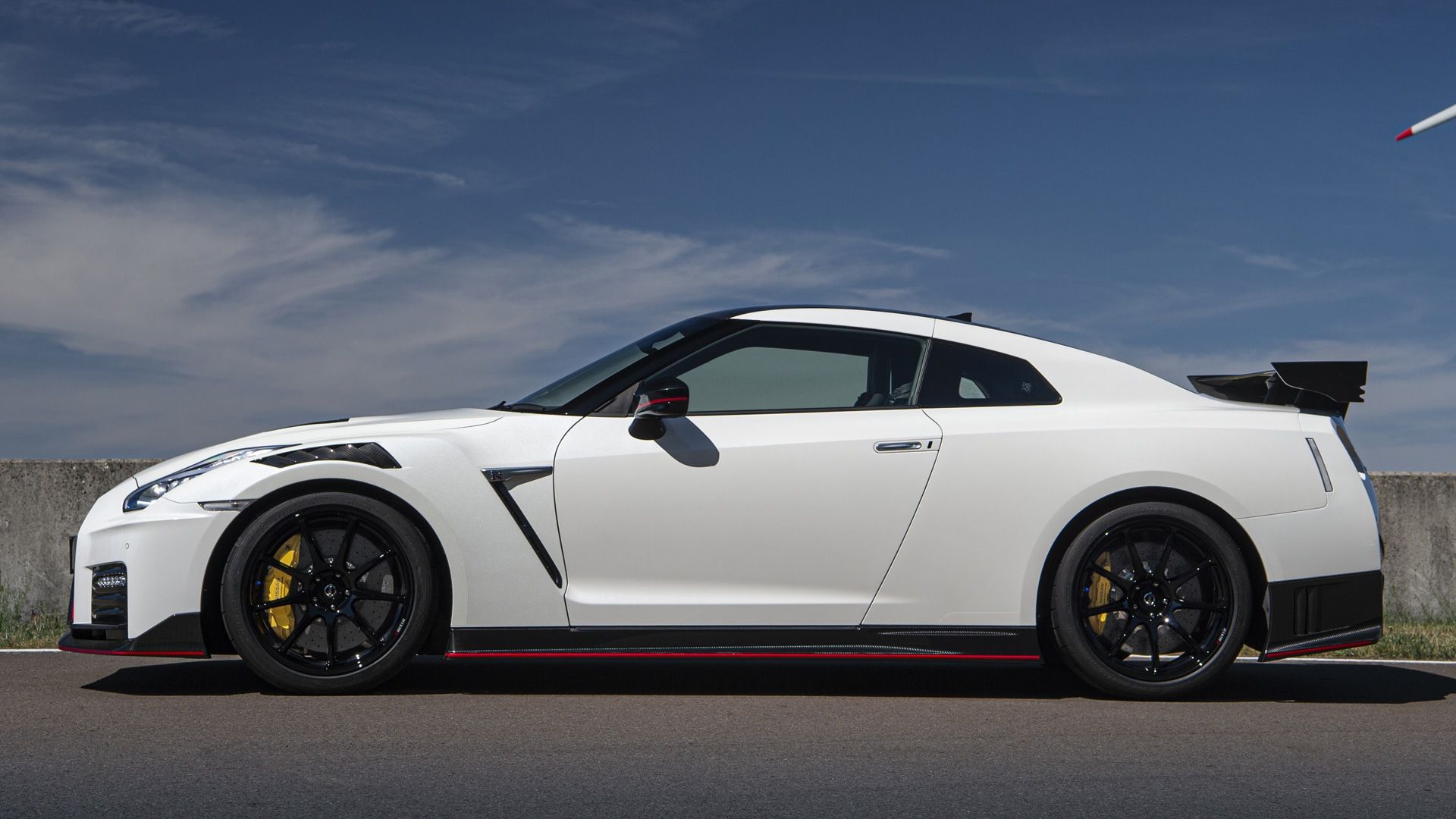 2021 Nissan GT-R parked outside