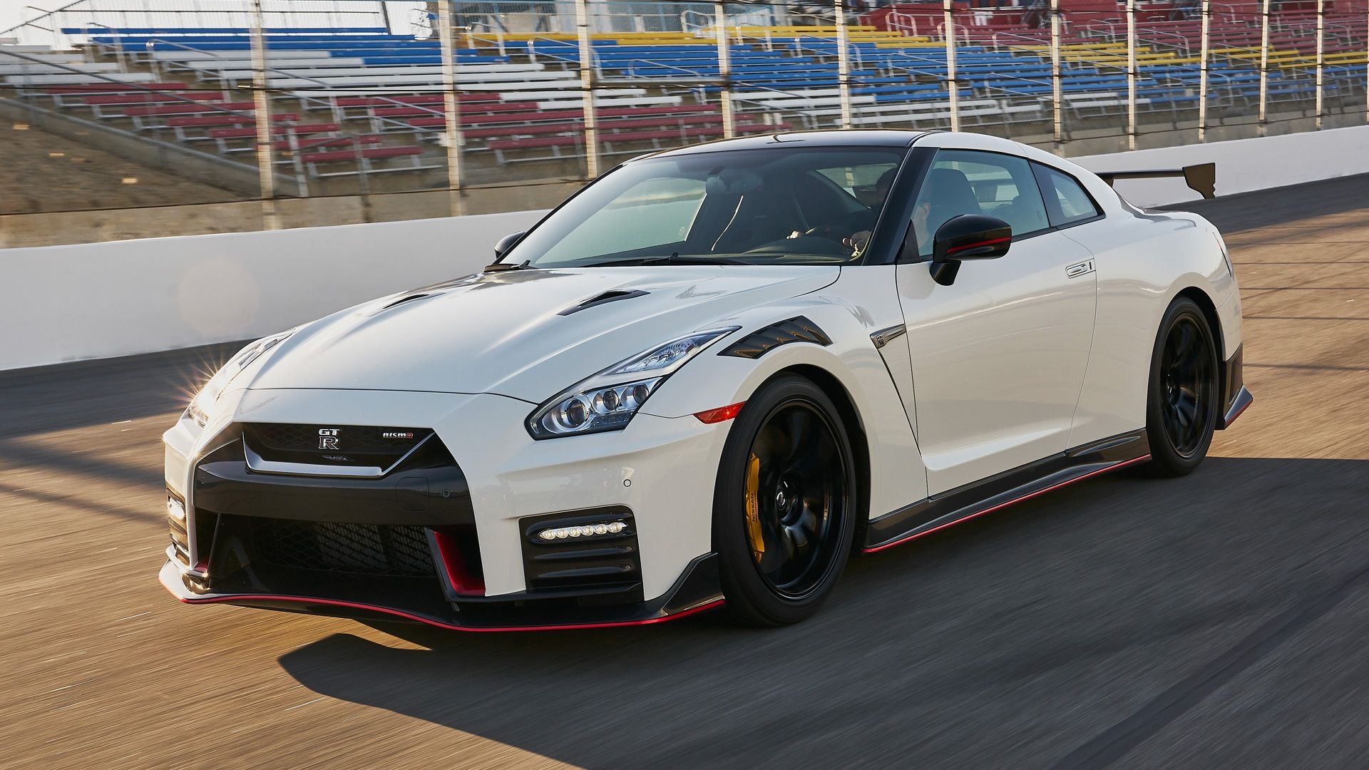 2021 Nissan GT-R on the highway
