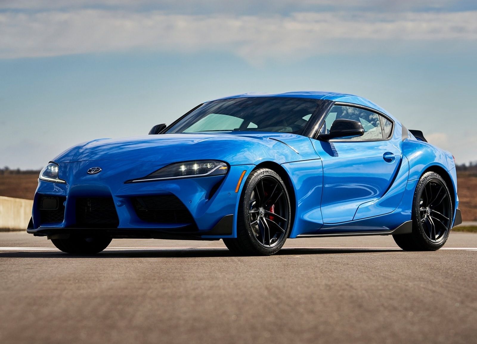 2021 Toyota Supra parked outside