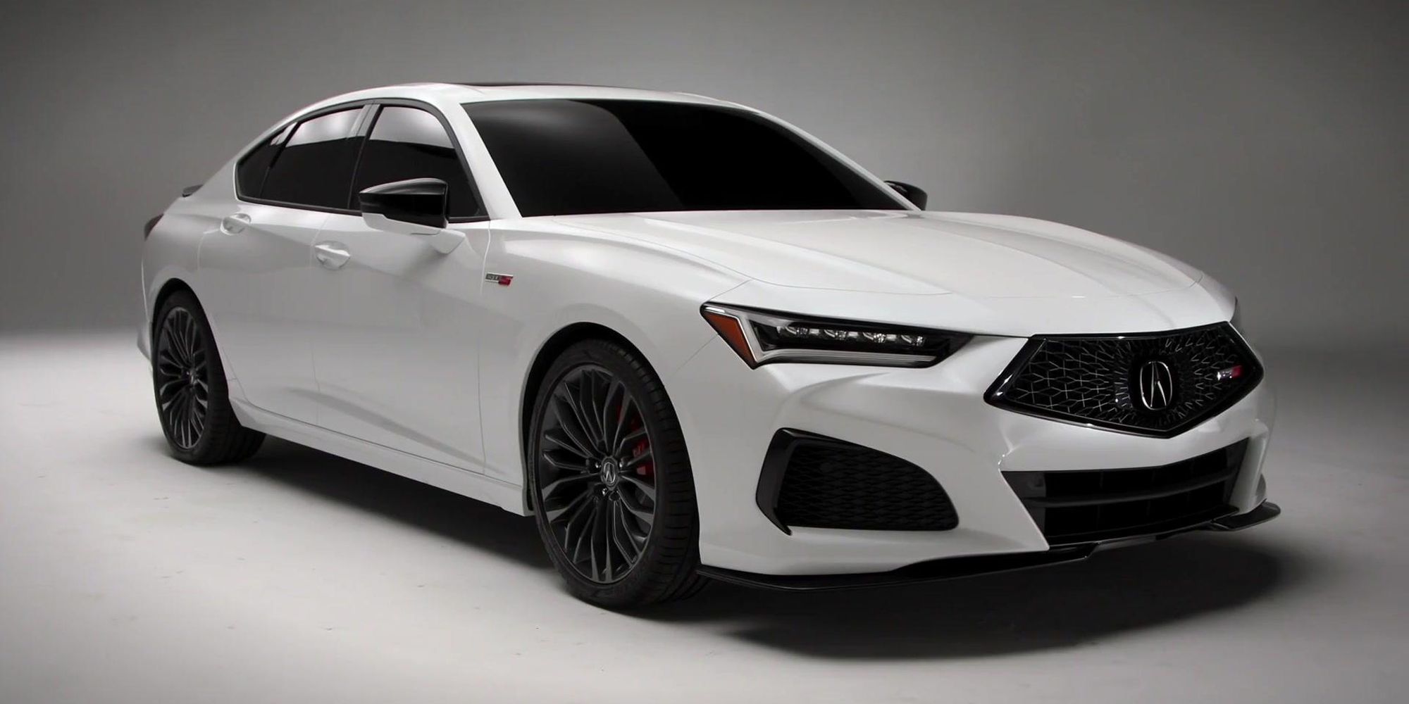 The TLX Type S in white
