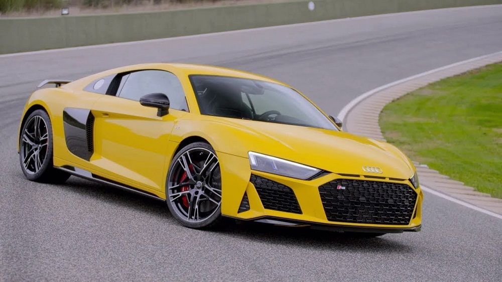 Audi R8 2020 Yellow