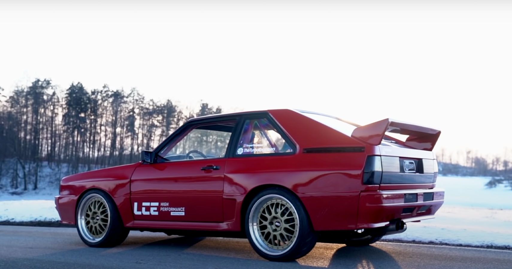 Check Out This 700-HP Audi Sport Quattro Built For The Modern Era