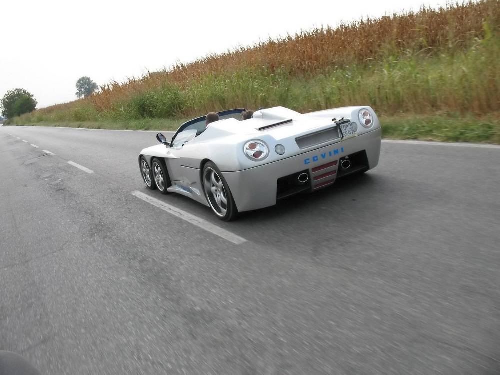 Covini C6W: The 6-Wheeled Supercar That Actually Works!