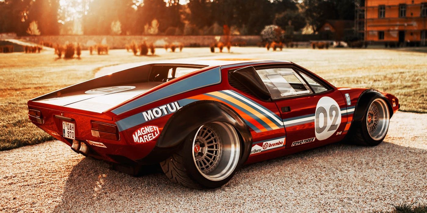 We Can't Stop Staring At These Awesomely Modified DeTomaso Panteras