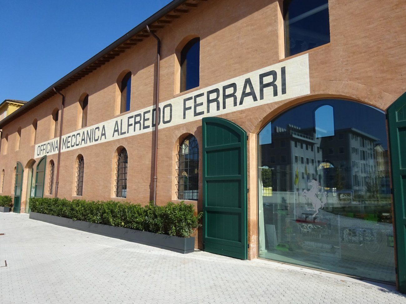 Ferrari museum in modena