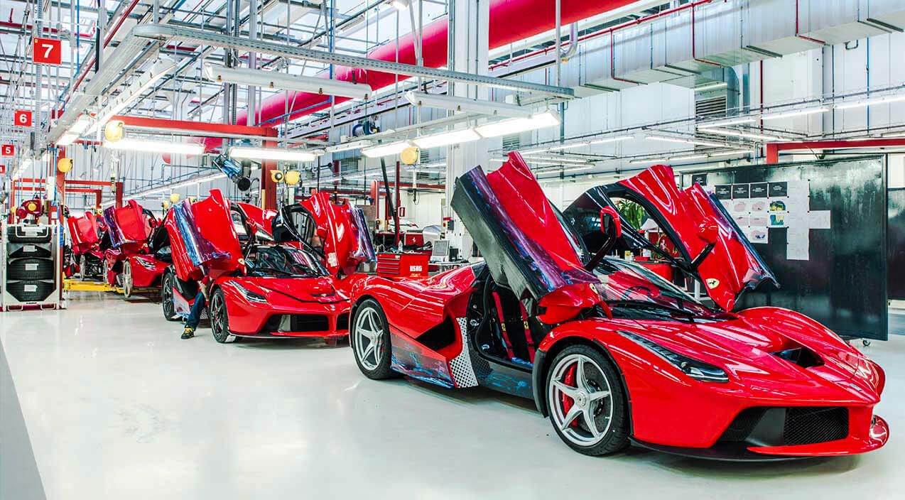 inside Ferrari