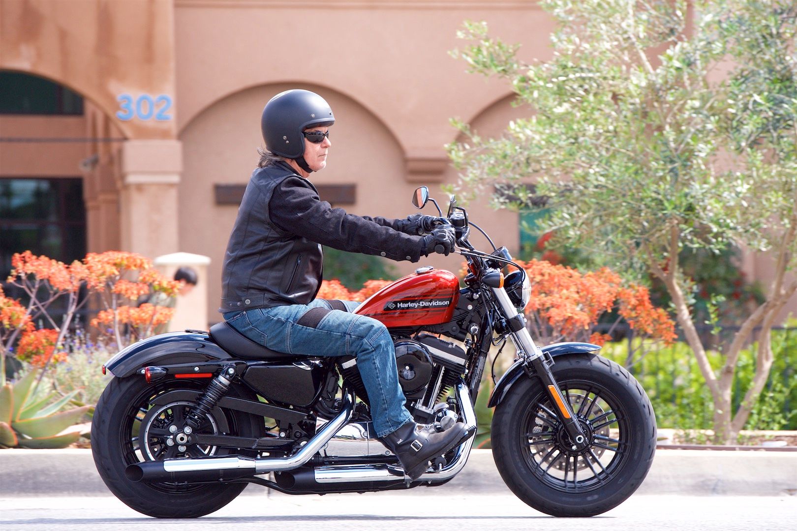 riding the sportster 48