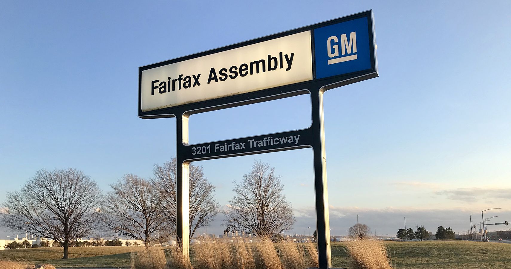 GM Fairfax Assembly Sign