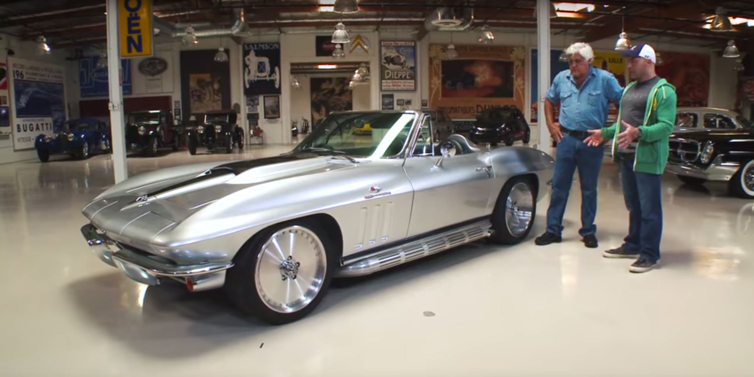 Joe Rogan's Corvette C2 restomod at Jay Leno's Garage