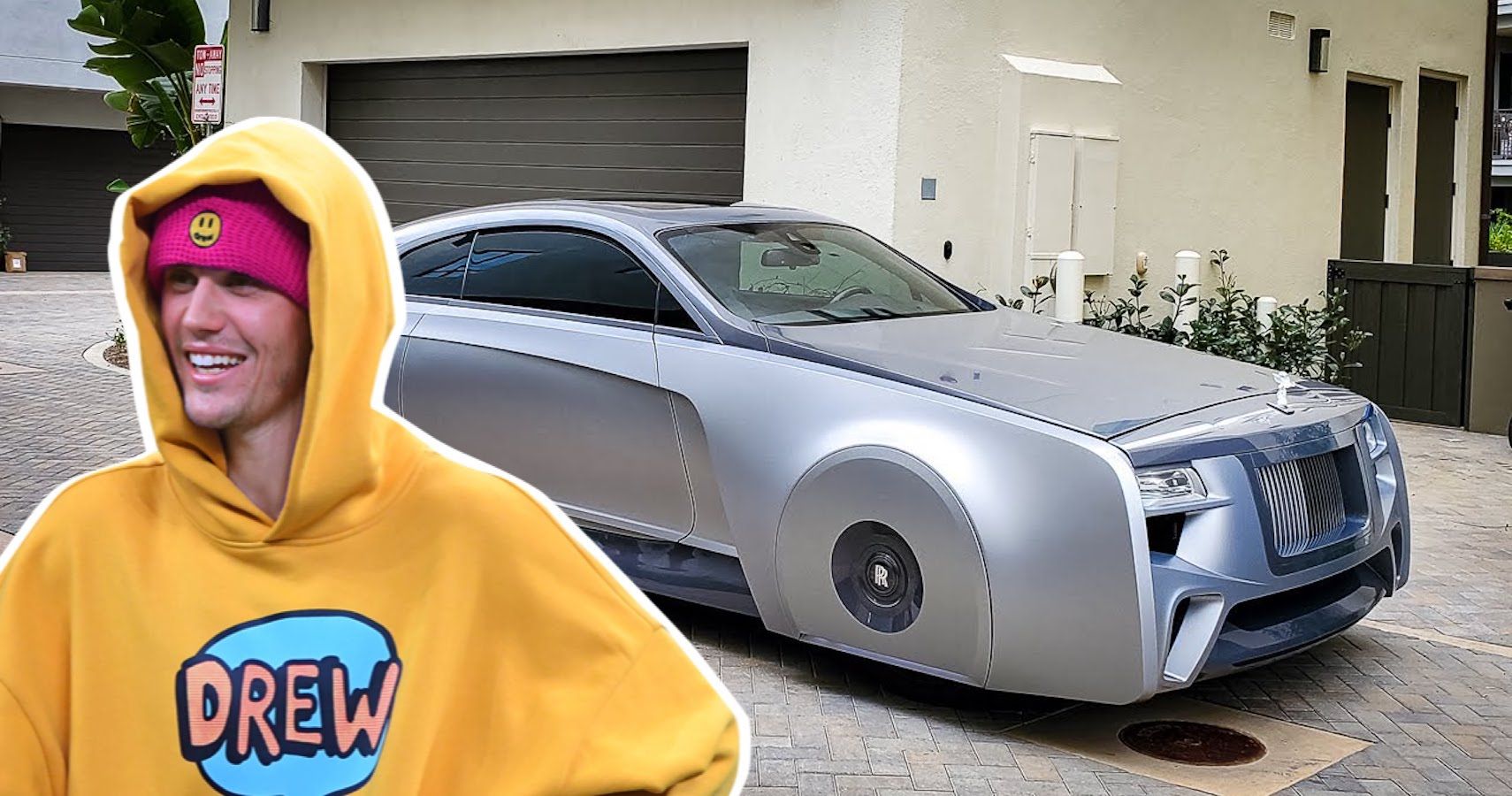 Justin Bieber's Floating Rolls-Royce Wraith Spotted By YouTuber
