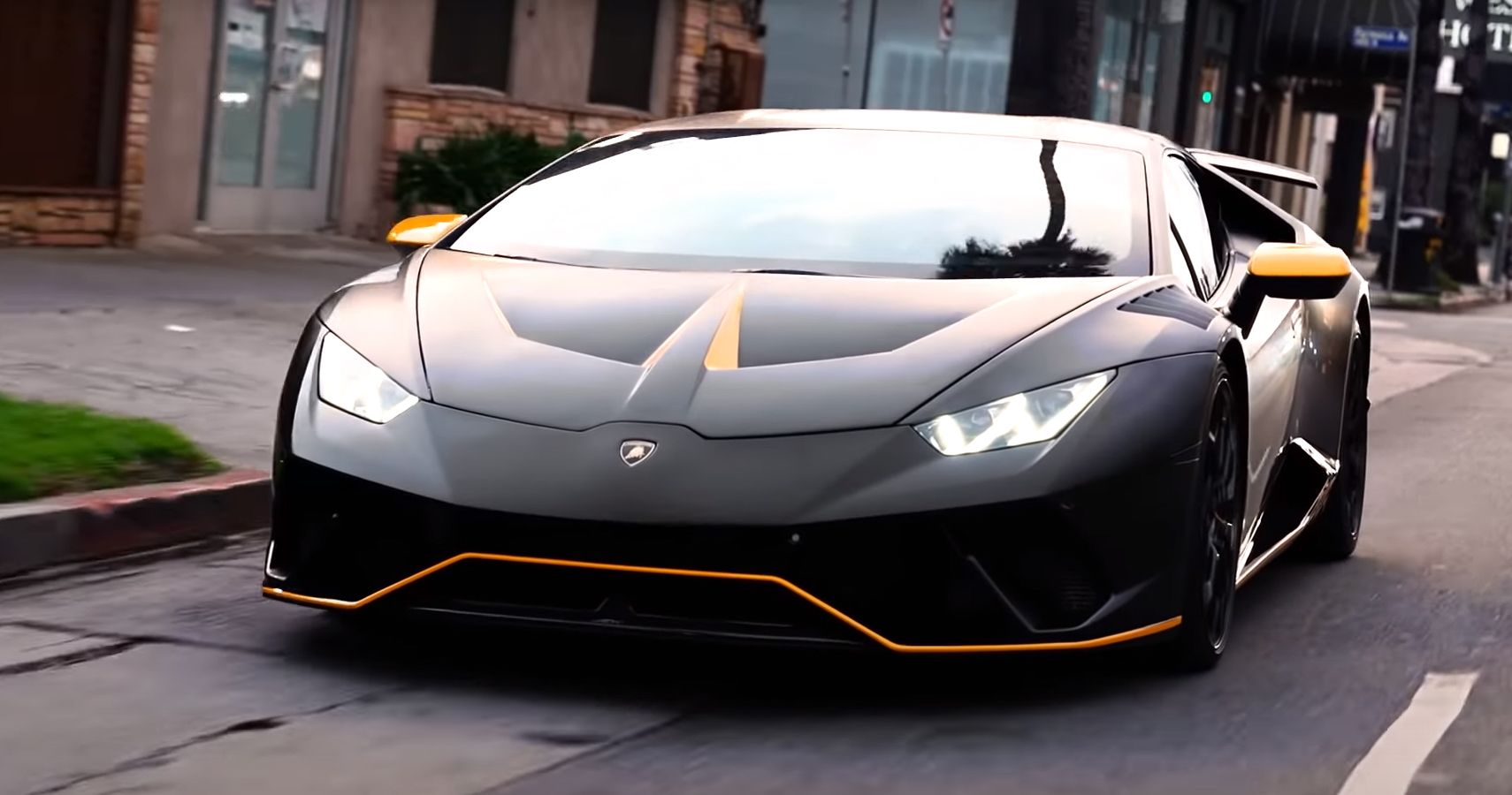 Watch This Celebrity Car Customizer Take Jake Paul's Lambo Performante For  A Joyride